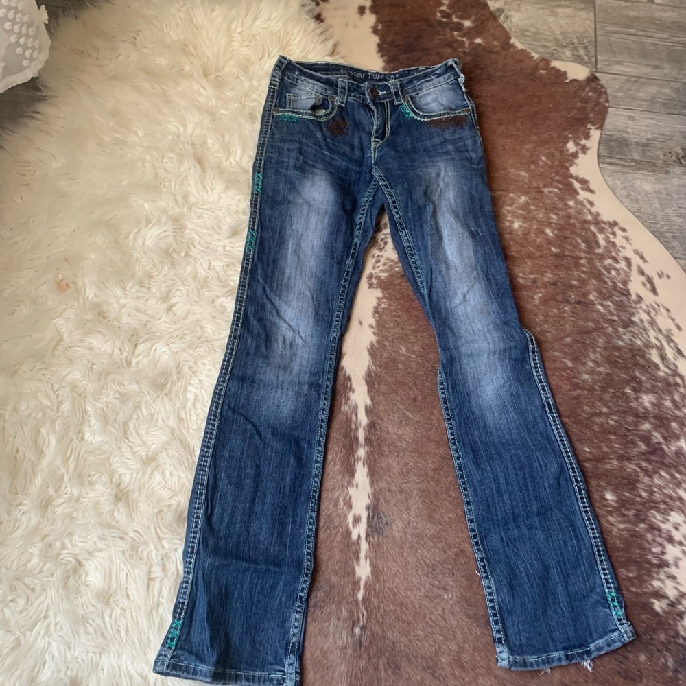 Cowgirl tuff denim jeans